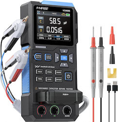 Multimetru digital profesional Fnirsi True RMS AC DC dispozitiv de măsurare a tensiunii curentului rezistenței capacității detectare NCV fără contact ecran LCD iluminat din spate Multimetru digital profesional Fnirsi True RMS AC DC dispozitiv de măsurare a tensiunii curentului rezistenței capacității detectare NCV fără contact ecran LCD iluminat din spate
