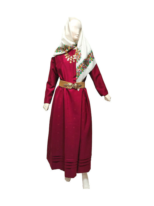 Traditional Costume Kalymnos with 2 Rows Necklace