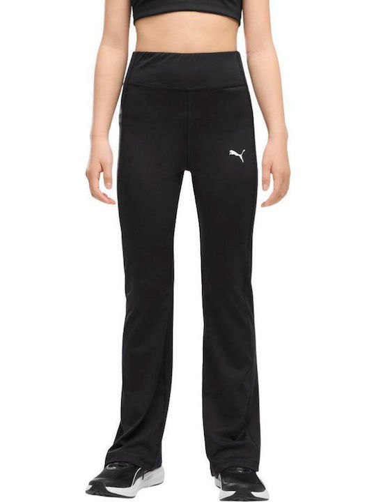 PUMA Kinderleggings Sport Lang Schwarz Ess Ess