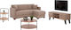 HomeMarkt Komplettes Studentenmöbel-Set 4 Stück HM11381