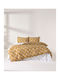 Kentia Подредба Чаршафи King Size 270x270см Жълт (4 Бройки)