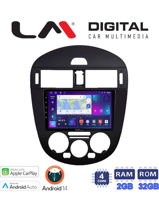 LM Digital Ηχοσύστημα Αυτοκινήτου για Nissan Pulsar 2015 (Bluetooth/USB/WiFi/GPS/Apple-Carplay/Android-Auto)