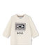 Kids Long-sleeved Blouse Ecru