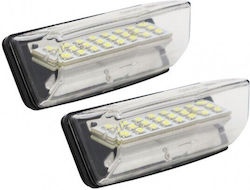Светлини За Регистрационната Табела LED Toyota Prius Prius Plus Venza Matrix 81270-53011 Светлини За Регистрационната Табела LED Toyota Prius Prius Plus Venza Matrix 81270-53011
