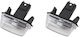 Φωτισμός Πινακίδας Κυκλοφορίας Led Citroën Berlingo C3 C4 Picasso Peugeot 206 Λαμπτήρα Led Αριστερή Ή Δεξιά 6340a3