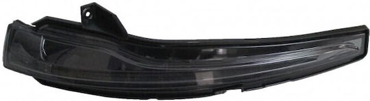 Loro Led Φλας Στον Καθρέφτη Mercedes C-Class E-Class S-Class GLC Φιμέ Κάλυμμα Χρωμιωμένη Ένθεση A 099 906 02 43