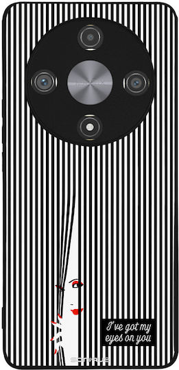 Sonique Stripe Stories Series Honor Magic6 Lite 5g Eye On You Handyhülle Schwarz
