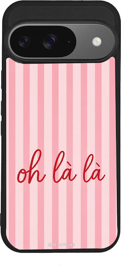Калъф Sonique Stripe Stories Series Google Pixel 9 5G Oh La La Розов