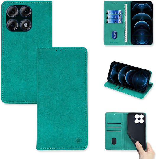 Vintage Wallet Case Magnet Wallet Sonique Motorola Edge 70 Pro 5g Green