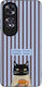 Husă Sonique Stripe Stories Series Oppo A60 Hum...