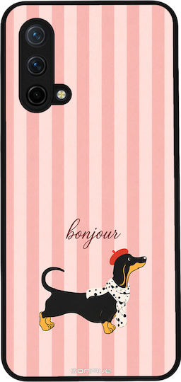 Husă Sonique Stripe Stories Series OnePlus Nord CE 5G Bonjour Puppy