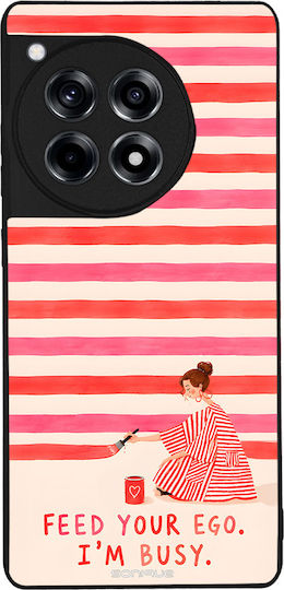 Θήκη Sonique Stripe Stories Series Oneplus 12r 5g Feed Your Ego