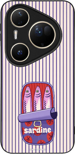 Sonique Stripe Stories Series Huawei Pura 80 Ultra Sardine Mobile Phone Case