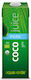 Aqua Verde Βιολογικός Χυμός Καρύδα 1000ml