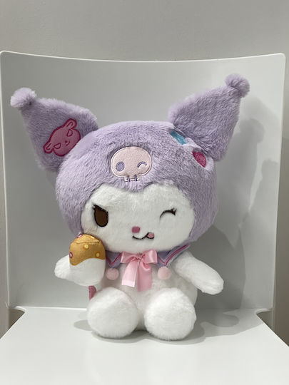 Miniso Плюшена играчка Kuromi Kuromi Sweet Factory Сарагана 28 см