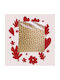 Perna De Canapea Flowers Roz Flowers 45x45cm