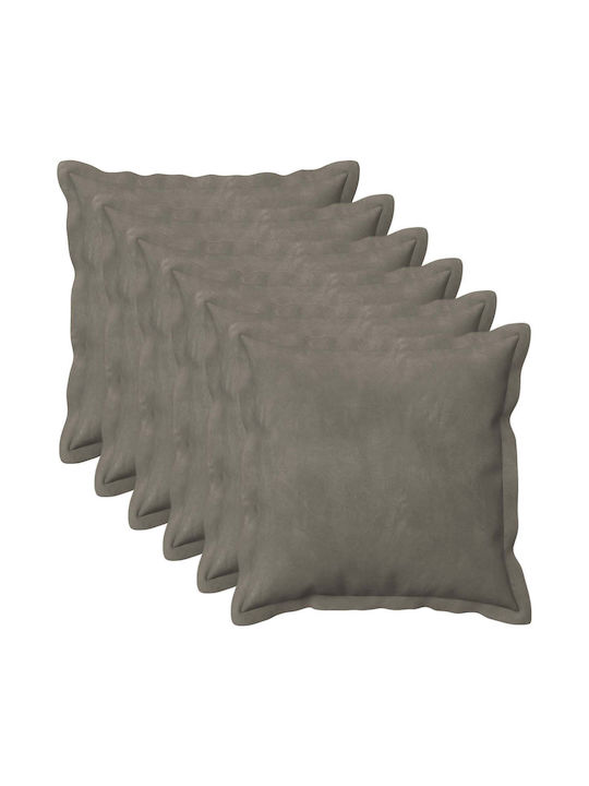 vidaXL Sofa Cushion Houten Velvet Light Grey 35...