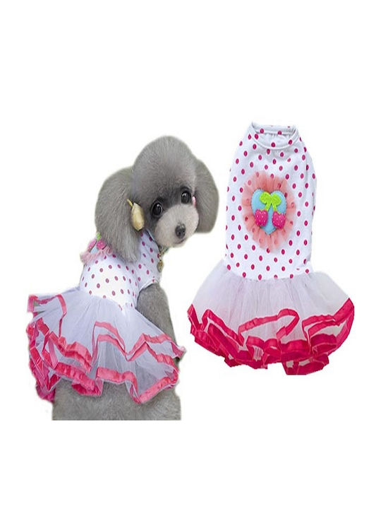 Value Imports Φορεμα Σκυλου Pink Lady Large 30cm Φουξια