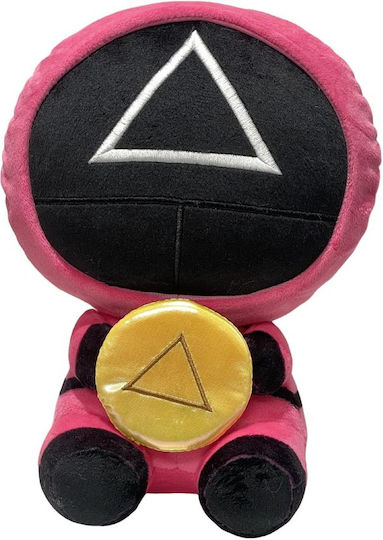 Plüsch- und Kuscheltiere Squid Game Wächter Rotes Dreieck 25cm