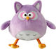 Plush Owl 25cm Purple