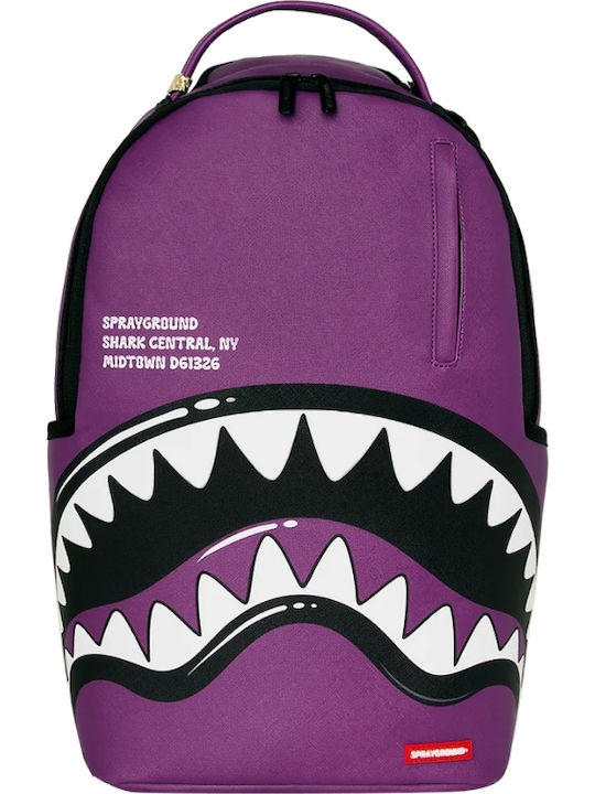 Sprayground Σχολική Τσάντα Πλάτης Γυμνασίου - Λυκείου Shark Central Bubbly 22lt 29.21 x 15.24 x 45.72εκ