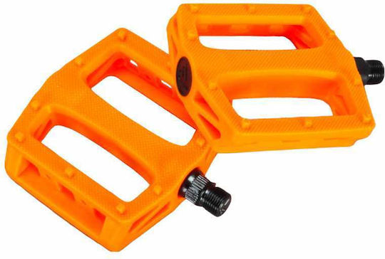 BMX Fahrradpedale Plattform Orange
