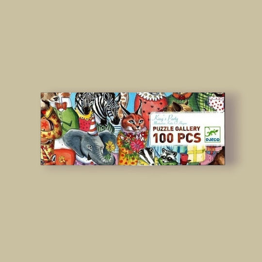 Kinderpuzzle King's Party Horizontal 97*33 5+ 100 Teile