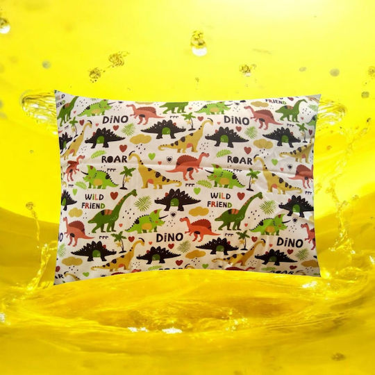 Pernă Decorativă Pentru Copii Dinos Verde 70x50 cm