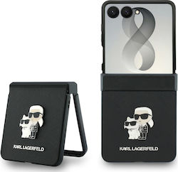 Karl Lagerfeld Handyhülle Schwarz für iPhone 18 Pro / 17 Pro Galaxy Z Flip