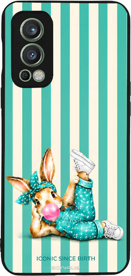 Sonique Stripe Stories Series OnePlus Nord 2 5G Iconic Hasenohren Handyhülle