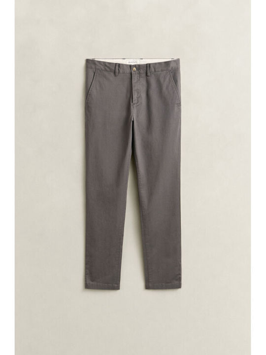 Gant Pantaloni Chino Elastici Cu Slim Fit Dusky...