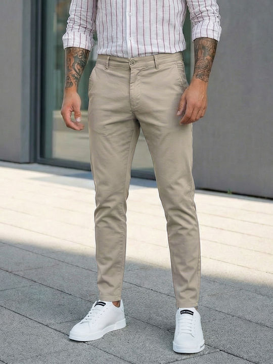 Panda Clothing Men's Chino Trousers Elastic Reg...