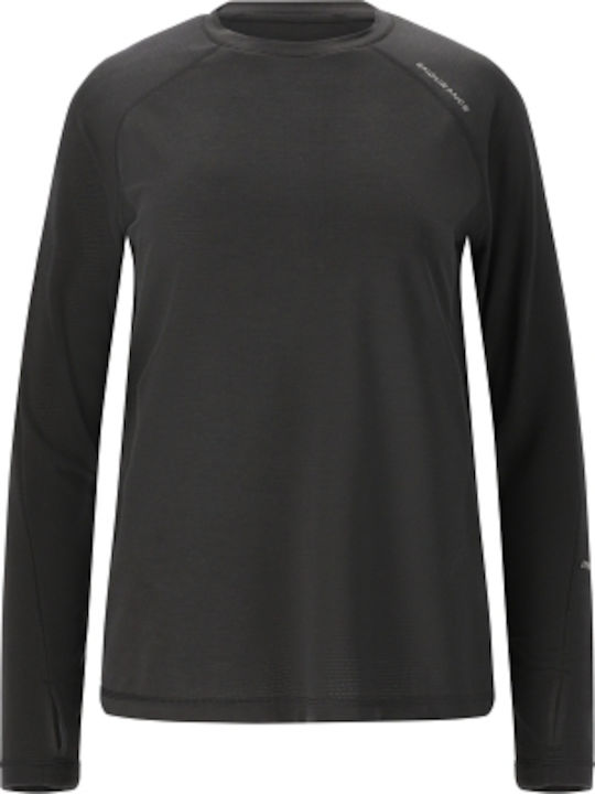 Bluza Damă Mânecă Lungă Neagră