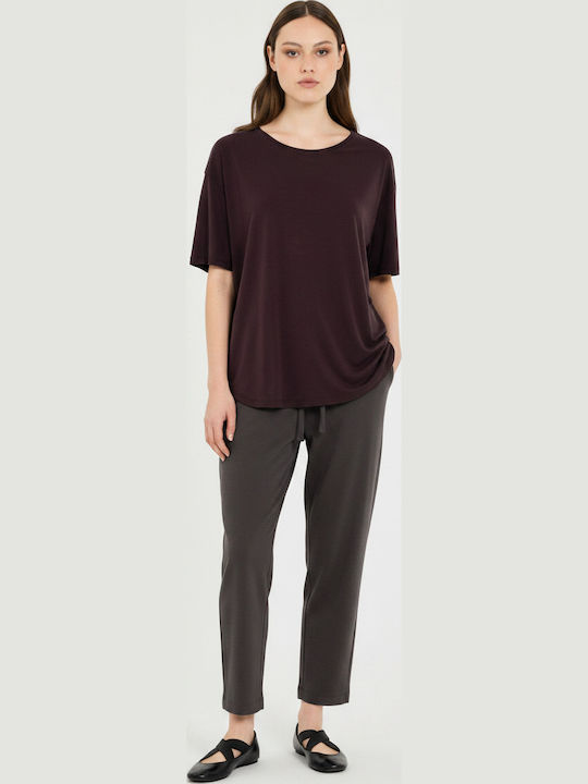 Philosophy Wear Dament-Shirt Braun