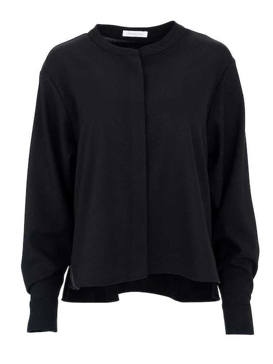 Long Sleeve Women's Shirt Black