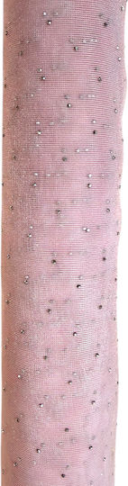 Pink Tulle Strass Tulle Decoration 1 60mx10y Tu12r Riniotis Rin-tou12r