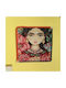 Frida Kalo Handmade Small Frame Loneta Dimensions 20*20 Oxygen Lampshades