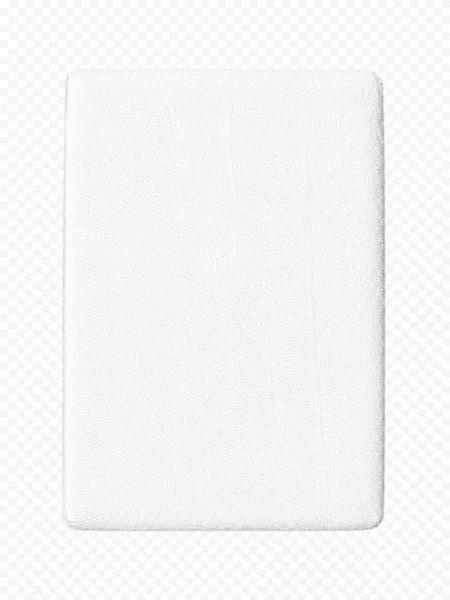 Irios Schutzmatratze Halbdoppel mit Ausgestattet Weiß 130x200+25cm