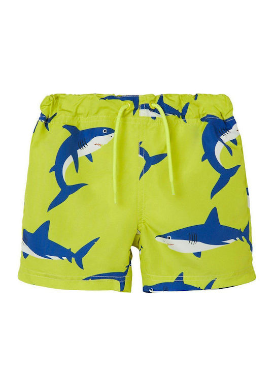 Name It Kids Swimwear Swim Shorts Yellow Yellow