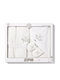 Zipir Baby Bathrobe Hooded White