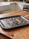 Metallic Serving Tray 35x20cm