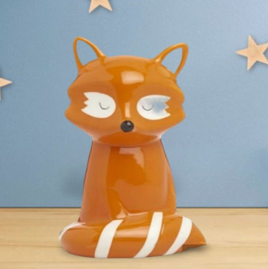 Κουμπαράς Smart Foxy Διαστάσεις 20*7 Κεραμικός