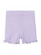 Kinder Shorts & Bermudas Stoff Flieder