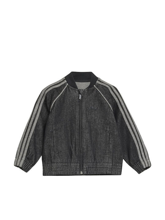 Kids Sports Short Black Jacket