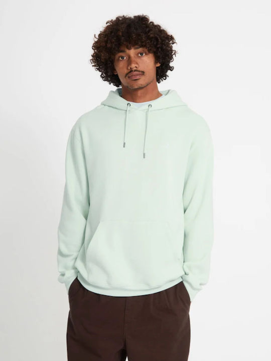 Volcom Single Φούτερ με Κουκούλα Pale Aqua