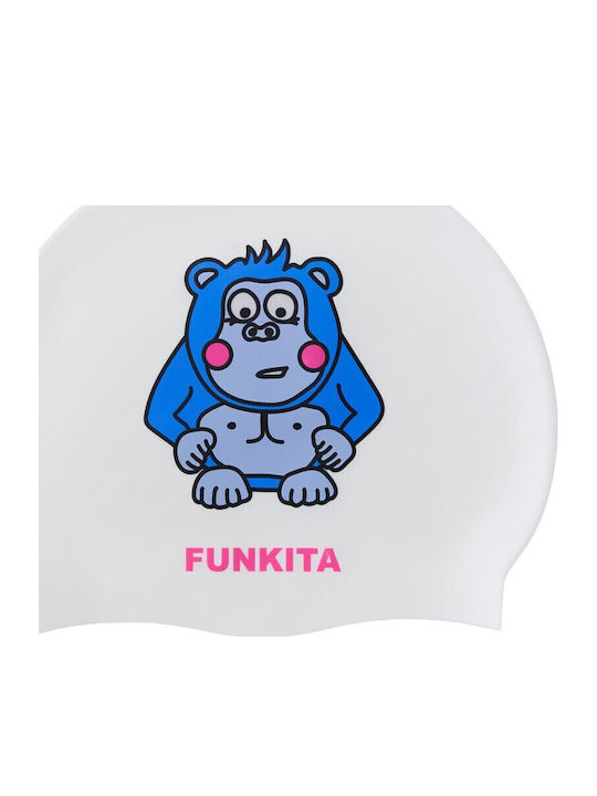 Funkita Lila Rückseite Badekappe Aus Silikon Funkita Mehrfarbig