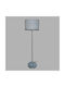 Stehlampe Y35xM25cm Mit Lampenbirnensockel E27 Weiß