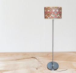 Baby Floor Lamp with E27 Lamp Bulb Base Red Baby Floor Lamp with E27 Lamp Bulb Base Red