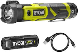 223531 Ryobi USB Литиев Въртящ се Фенер Xxx 223531 Ryobi USB Литиев Въртящ се Фенер Xxx