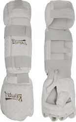 Olympus Sport Flex Pro Arm Guards & Elbow Pads Detachable Gloves White